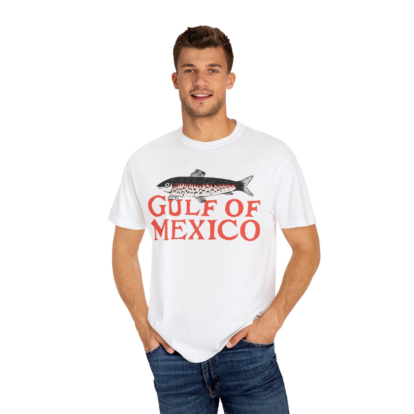 Gulf of Mexico Graphic T-Shirt - Casual Summer Wear