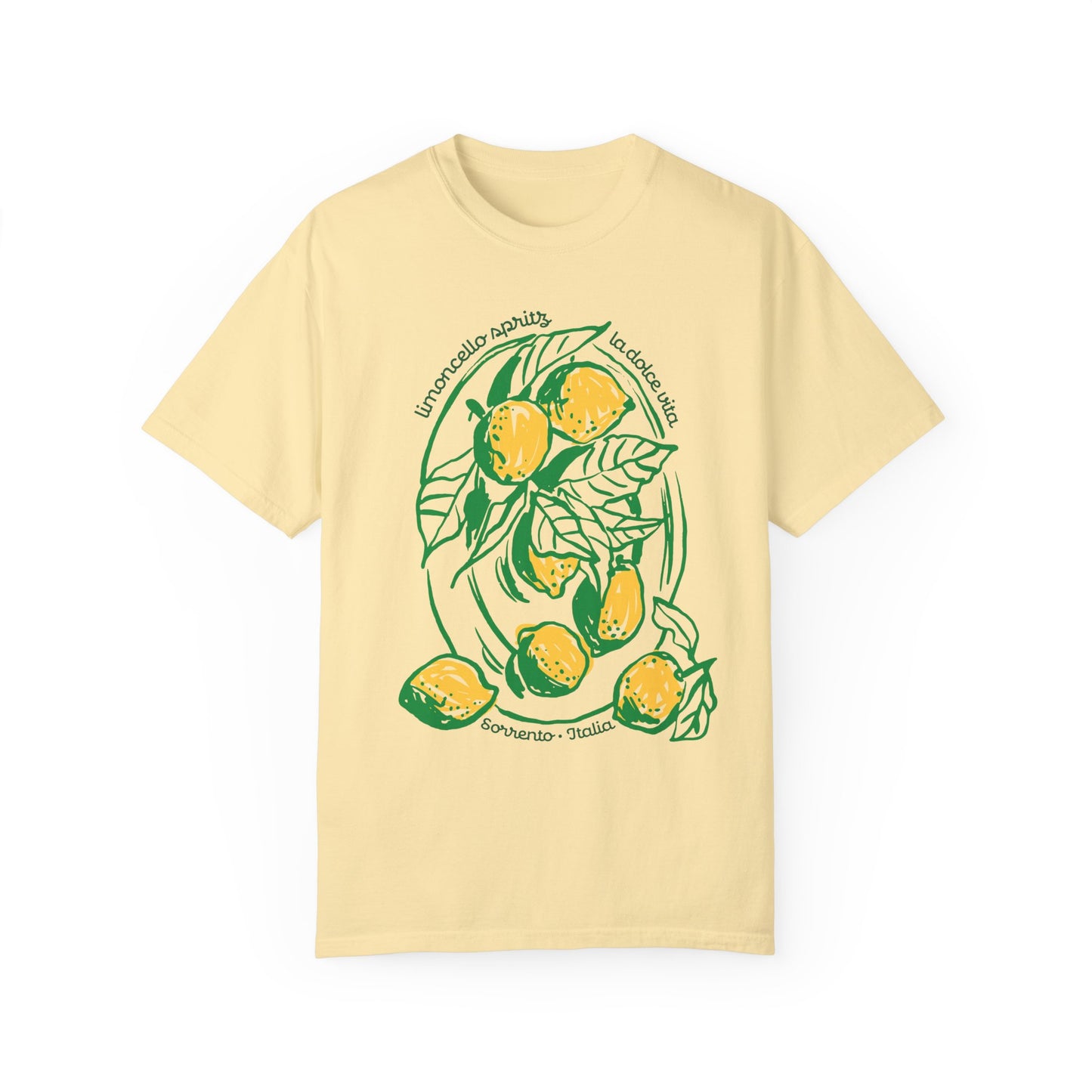 Limoncello Spritz Comfort Colors® Unisex T-Shirt, Italian Culture Tee, Sorrento Limoncello TShirt - Celebrate La Dolce Vita!