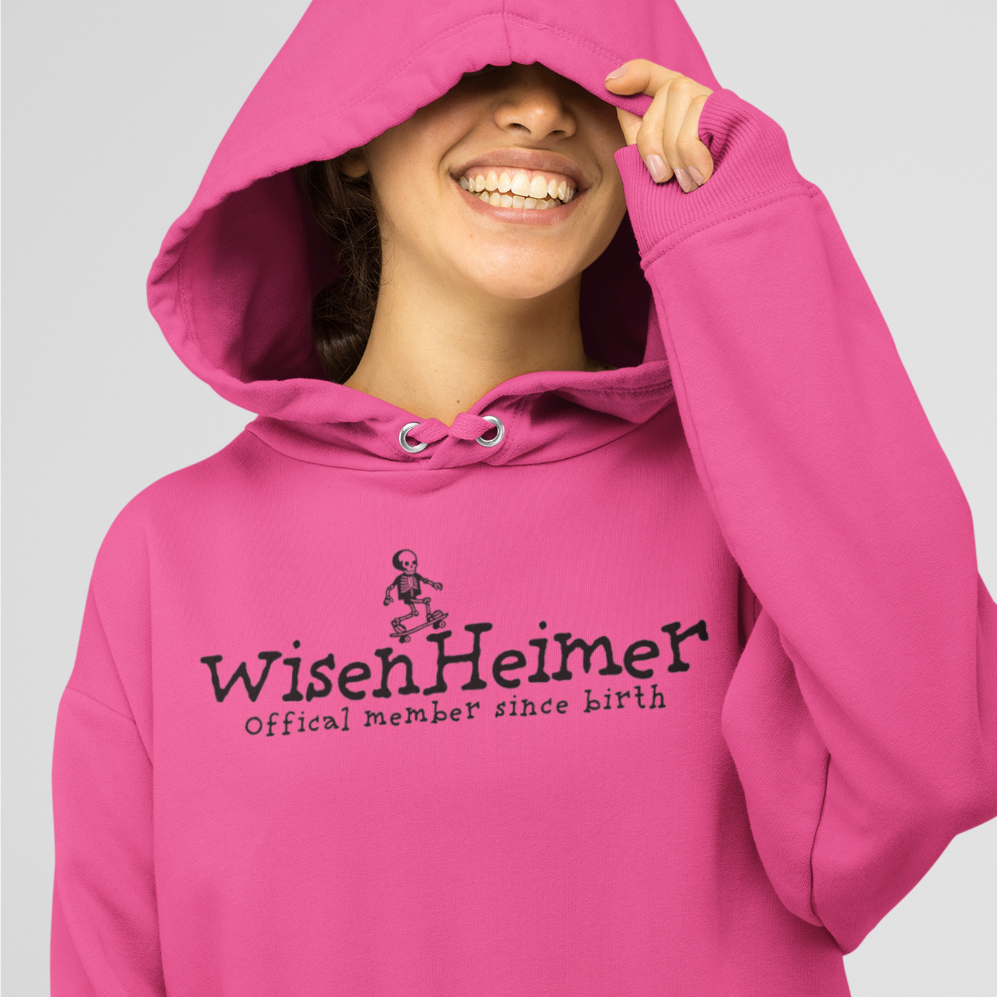 Wisenheimer Hooded Sweatshirt, Wisenheimer Hoodie, Smart Aleck Hoodie, Great Gift Skateboarders, Teens, Unisex Hoodie