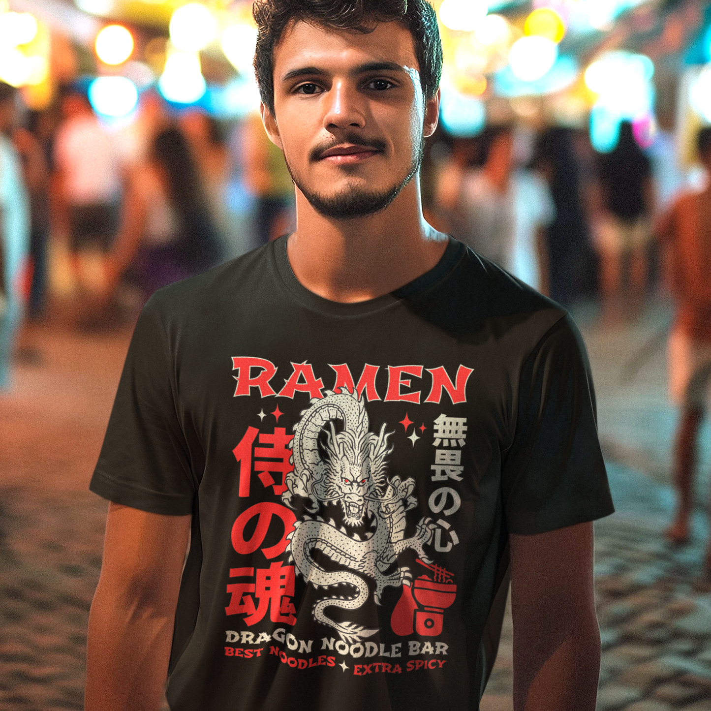 Ramen T Shirt, Dragon Noodle Bar Shirt, Ramen Lover Gift, Japanese Noodle Bar T Shirt, Asian Noodle Tee Gift