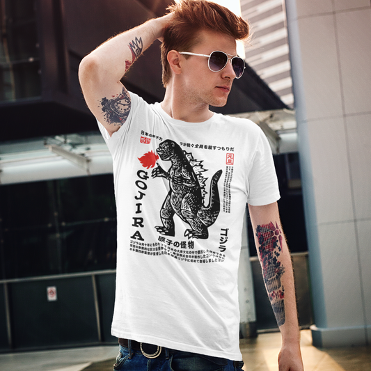 Vintage Gojira Godzilla Graphic Unisex T-Shirt - Perfect for Fans of Japanese Culture