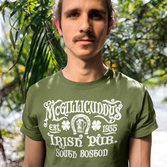 McGillicuddy's Boston Irish Pub T Shirt, St. Patrick's Day TShirt, Irish Pub Shirt, Comfort Colors® Boston Irish Pub T Shirt