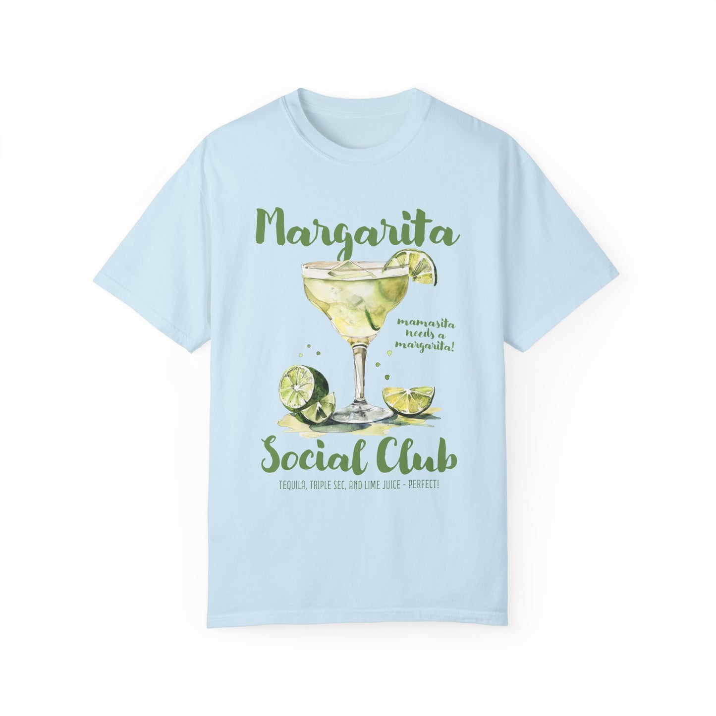 Margarita Social Club T-Shirt, Margarita Cocktail Tee for Party Lovers, Mamasita Needs a Margarita T Shirt, Summer Cocktail Beachwear