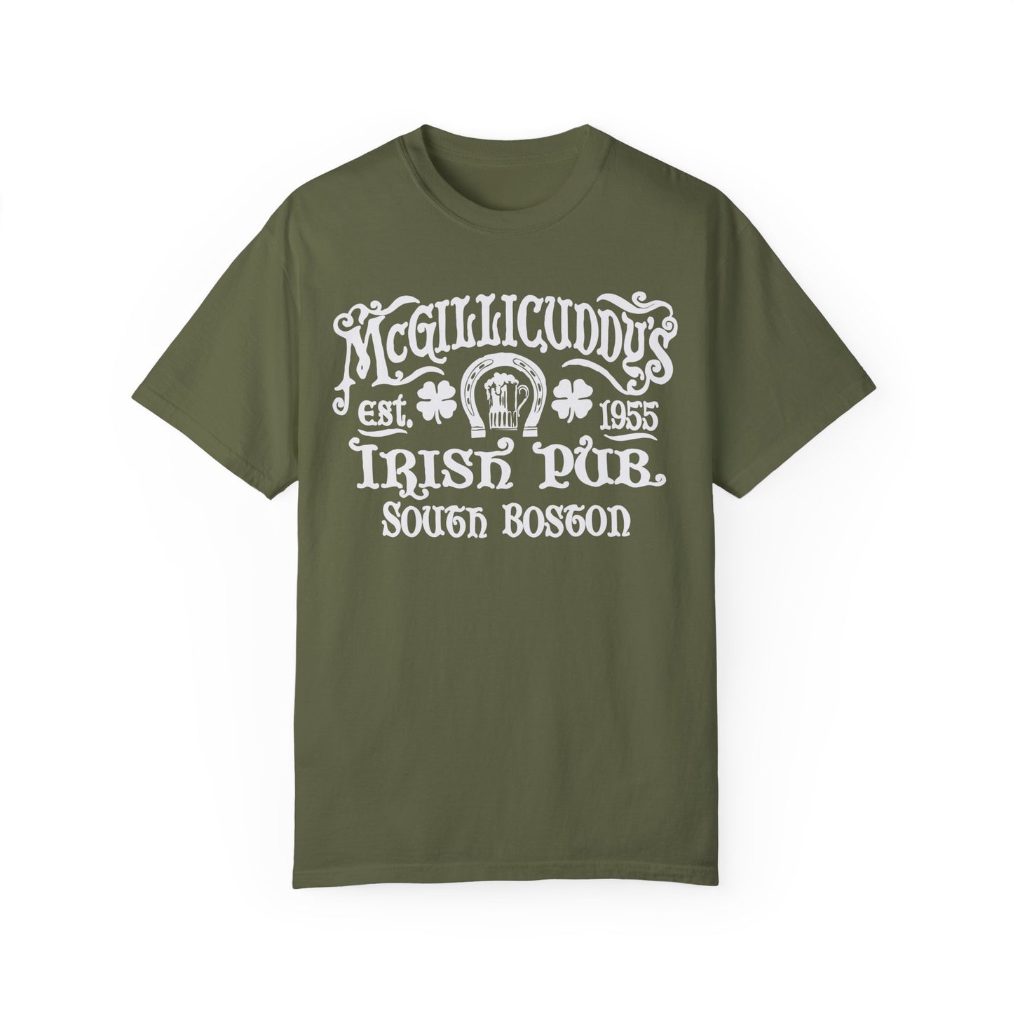 McGillicuddy's Boston Irish Pub T Shirt, St. Patrick's Day TShirt, Irish Pub Shirt, Comfort Colors® Boston Irish Pub T Shirt