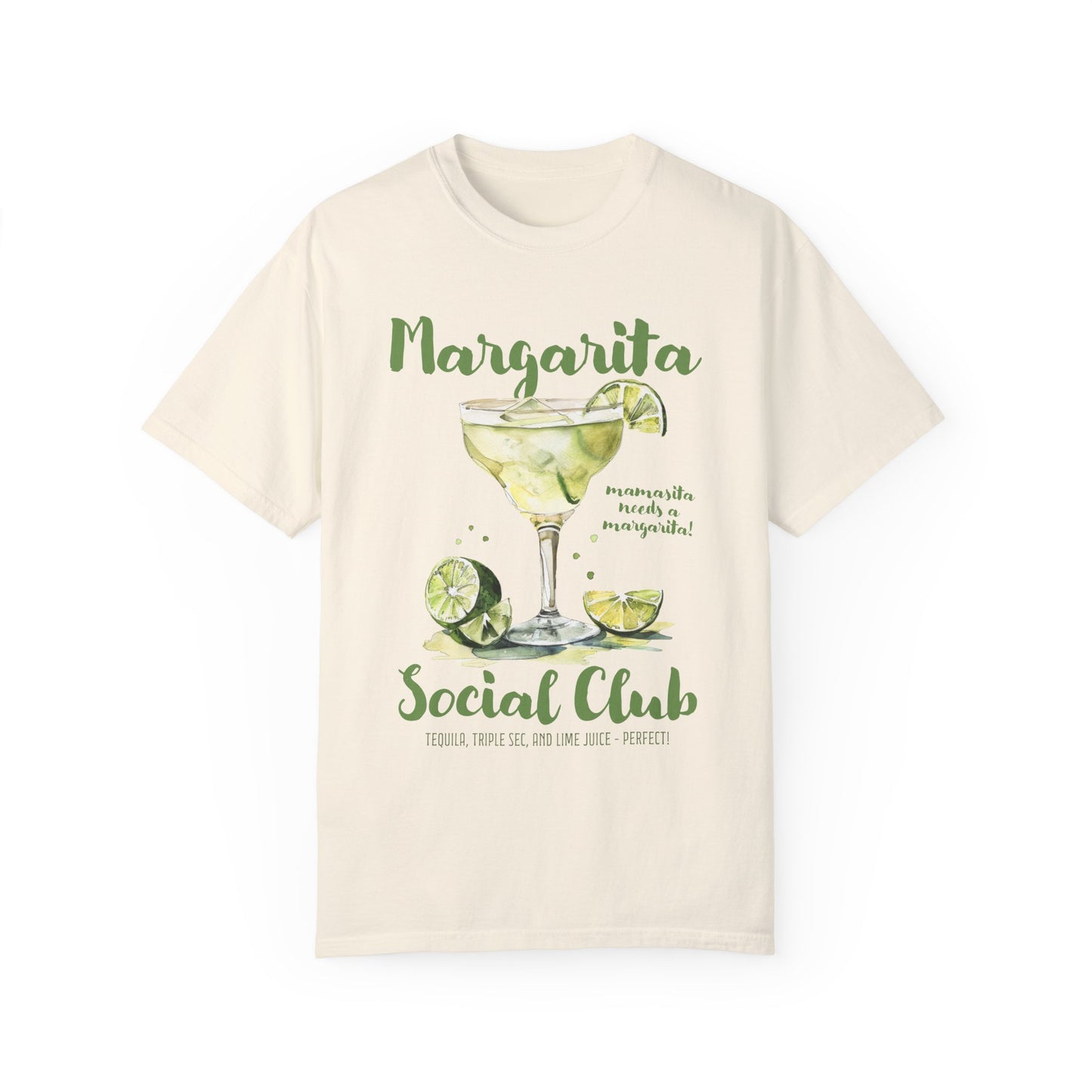 Margarita Social Club T-Shirt, Margarita Cocktail Tee for Party Lovers, Mamasita Needs a Margarita T Shirt, Summer Cocktail Beachwear