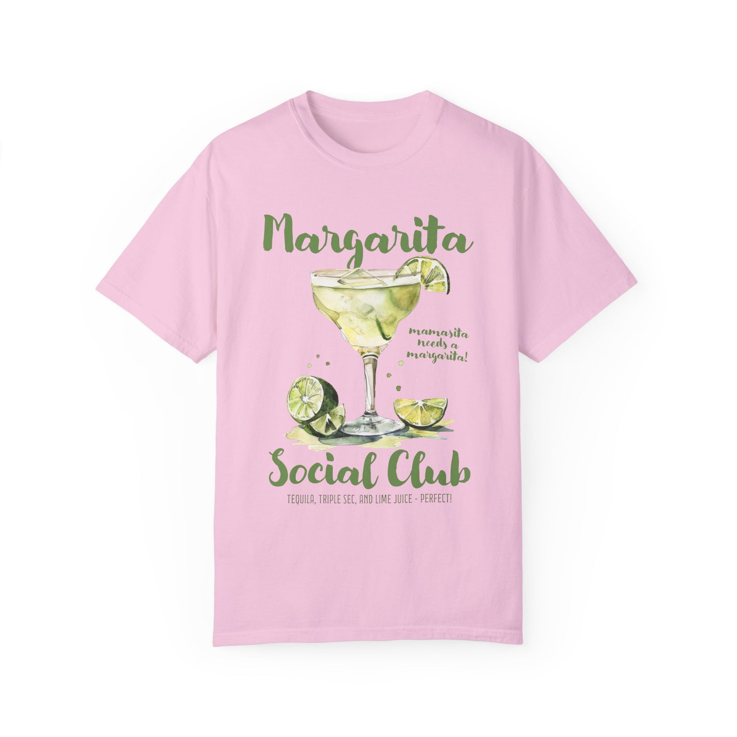 Margarita Social Club T-Shirt, Margarita Cocktail Tee for Party Lovers, Mamasita Needs a Margarita T Shirt, Summer Cocktail Beachwear