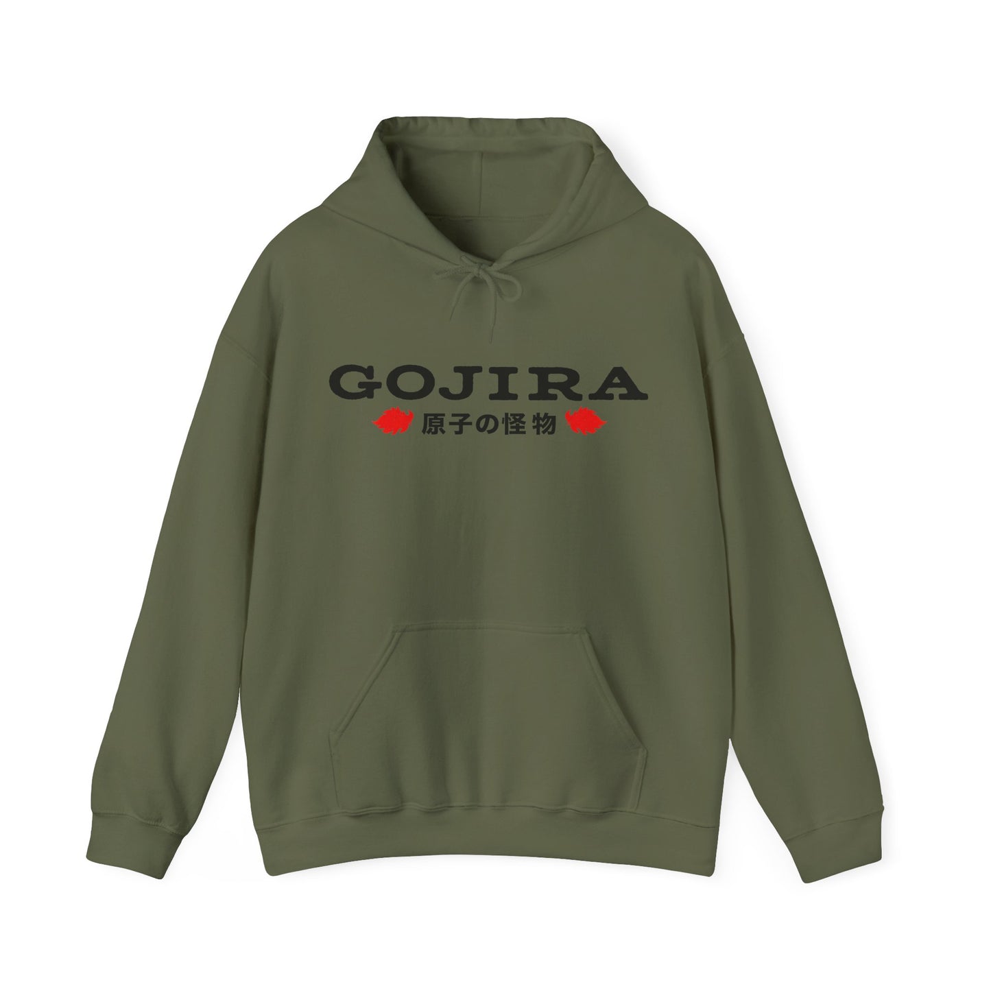 Godzilla Front and Back Graphic Hoodie, Gojira Monster Hoodie, Godzilla Hoodie Sweatshirt, Great Gift for Fans of Godzilla